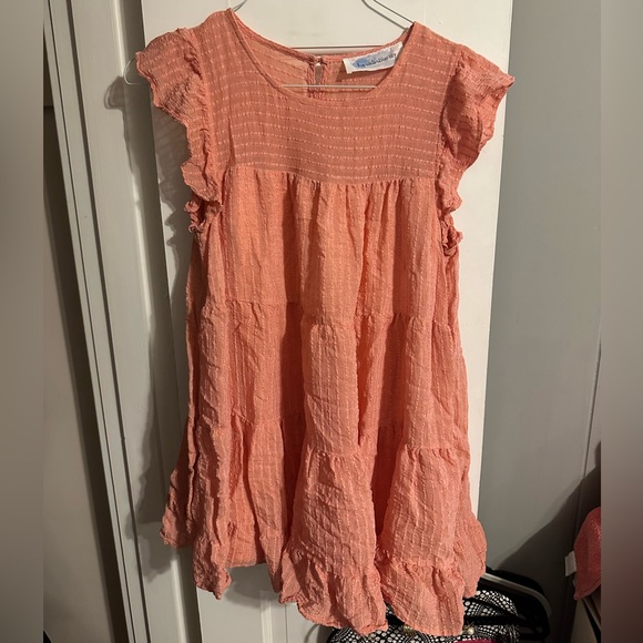 Pink Ruffled Dress - Picture 2 of 3